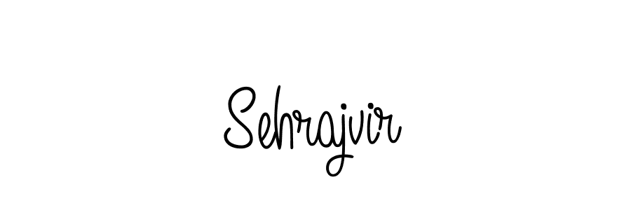 How to make Sehrajvir name signature. Use Angelique-Rose-font-FFP style for creating short signs online. This is the latest handwritten sign. Sehrajvir signature style 5 images and pictures png
