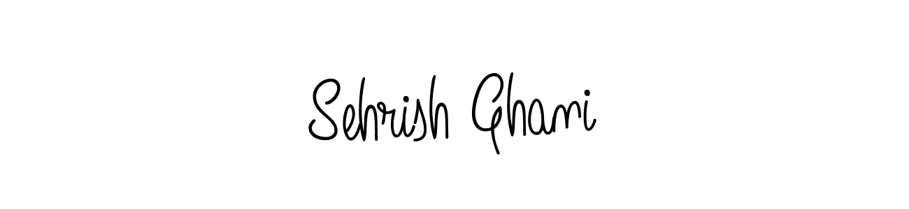 Make a beautiful signature design for name Sehrish Ghani. Use this online signature maker to create a handwritten signature for free. Sehrish Ghani signature style 5 images and pictures png