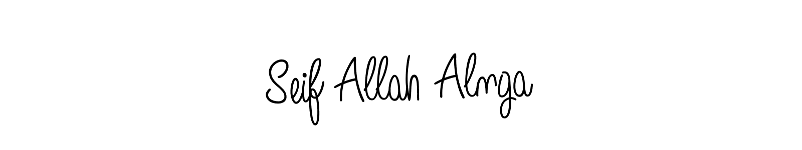 Also You can easily find your signature by using the search form. We will create Seif Allah Alnga name handwritten signature images for you free of cost using Angelique-Rose-font-FFP sign style. Seif Allah Alnga signature style 5 images and pictures png