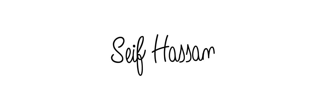 Best and Professional Signature Style for Seif Hassan. Angelique-Rose-font-FFP Best Signature Style Collection. Seif Hassan signature style 5 images and pictures png