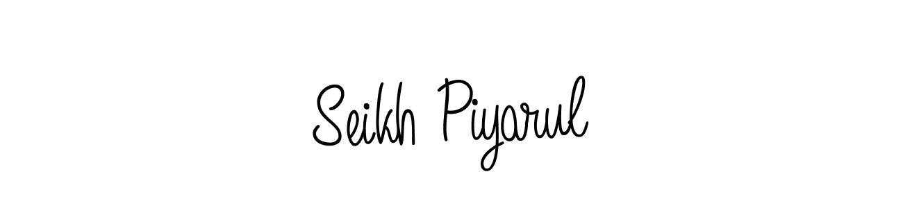 This is the best signature style for the Seikh Piyarul name. Also you like these signature font (Angelique-Rose-font-FFP). Mix name signature. Seikh Piyarul signature style 5 images and pictures png