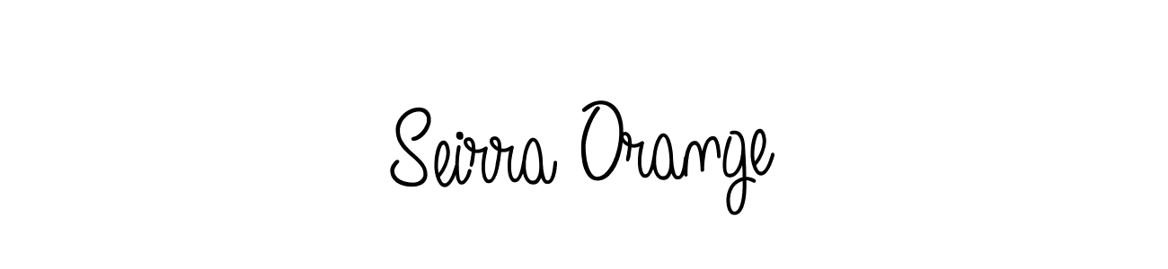 Make a short Seirra Orange signature style. Manage your documents anywhere anytime using Angelique-Rose-font-FFP. Create and add eSignatures, submit forms, share and send files easily. Seirra Orange signature style 5 images and pictures png