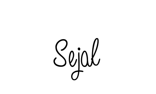 Sejal stylish signature style. Best Handwritten Sign (Angelique-Rose-font-FFP) for my name. Handwritten Signature Collection Ideas for my name Sejal. Sejal signature style 5 images and pictures png