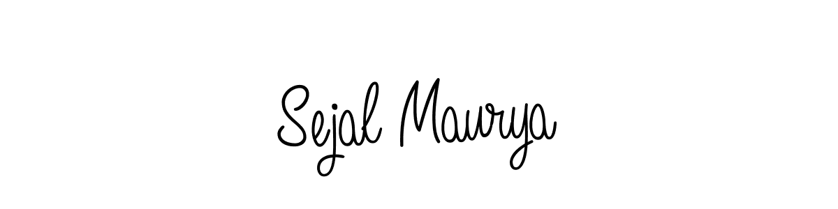 Make a beautiful signature design for name Sejal Maurya. Use this online signature maker to create a handwritten signature for free. Sejal Maurya signature style 5 images and pictures png