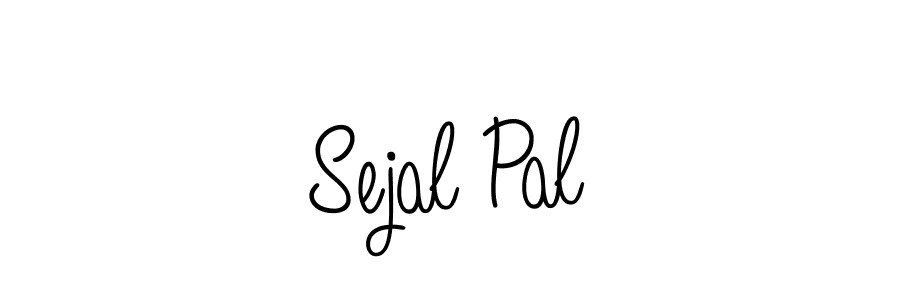 Sejal Pal stylish signature style. Best Handwritten Sign (Angelique-Rose-font-FFP) for my name. Handwritten Signature Collection Ideas for my name Sejal Pal. Sejal Pal signature style 5 images and pictures png