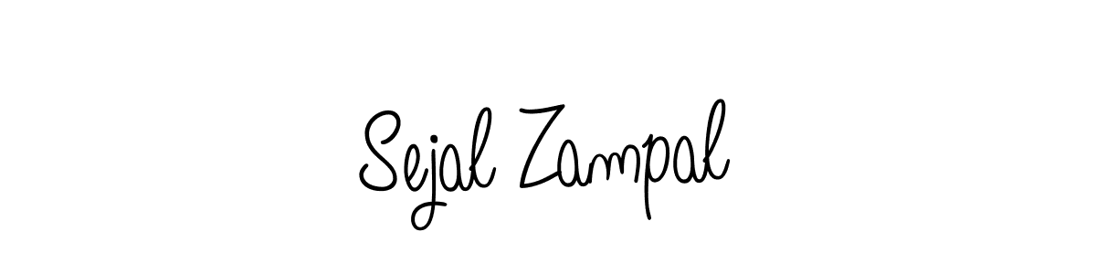 This is the best signature style for the Sejal Zampal name. Also you like these signature font (Angelique-Rose-font-FFP). Mix name signature. Sejal Zampal signature style 5 images and pictures png