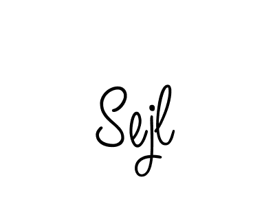 How to make Sejl signature? Angelique-Rose-font-FFP is a professional autograph style. Create handwritten signature for Sejl name. Sejl signature style 5 images and pictures png