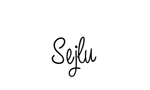 Once you've used our free online signature maker to create your best signature Angelique-Rose-font-FFP style, it's time to enjoy all of the benefits that Sejlu name signing documents. Sejlu signature style 5 images and pictures png