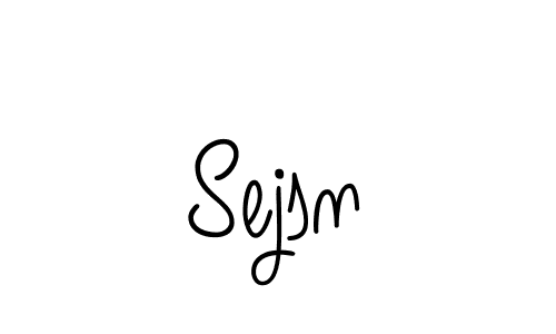 Make a beautiful signature design for name Sejsn. With this signature (Angelique-Rose-font-FFP) style, you can create a handwritten signature for free. Sejsn signature style 5 images and pictures png