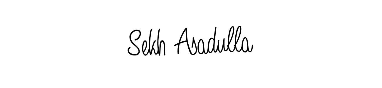 Similarly Angelique-Rose-font-FFP is the best handwritten signature design. Signature creator online .You can use it as an online autograph creator for name Sekh Asadulla. Sekh Asadulla signature style 5 images and pictures png