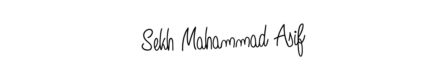 Also we have Sekh Mahammad Asif name is the best signature style. Create professional handwritten signature collection using Angelique-Rose-font-FFP autograph style. Sekh Mahammad Asif signature style 5 images and pictures png