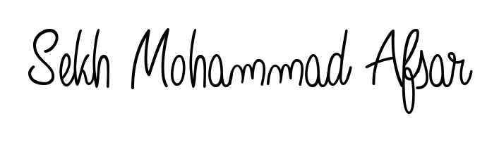Once you've used our free online signature maker to create your best signature Angelique-Rose-font-FFP style, it's time to enjoy signing your documents with Sekh Mohammad Afsar name. Sekh Mohammad Afsar signature style 5 images and pictures png