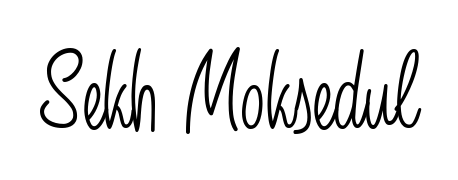 An effortless, minimalist signature concept for Sekh Moksedul using Angelique-Rose-font-FFP design. Clean lines that look great on any document. Sekh Moksedul signature style 5 images and pictures png