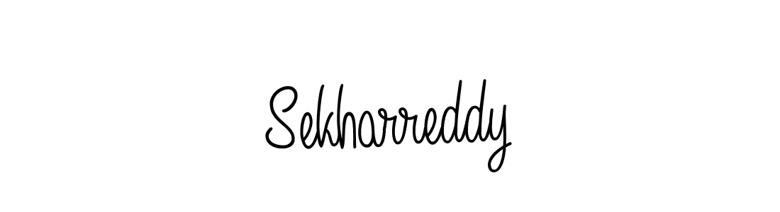 How to make Sekharreddy name signature. Use Angelique-Rose-font-FFP style for creating short signs online. This is the latest handwritten sign. Sekharreddy signature style 5 images and pictures png