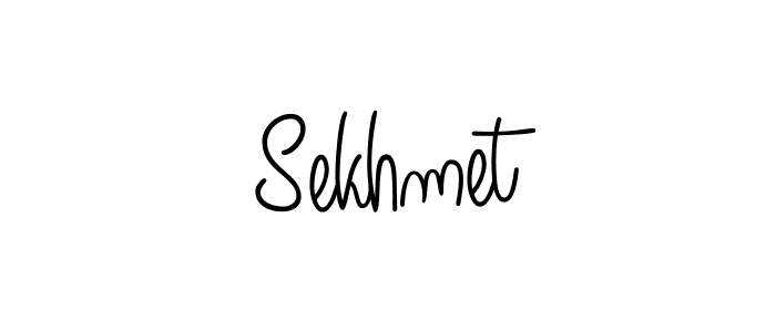 Use a signature maker to create a handwritten signature online. With this signature software, you can design (Angelique-Rose-font-FFP) your own signature for name Sekhmet. Sekhmet signature style 5 images and pictures png