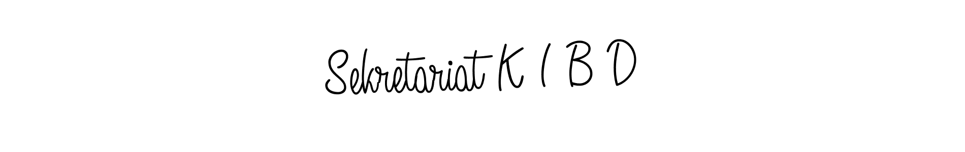 This is the best signature style for the Sekretariat K I B D name. Also you like these signature font (Angelique-Rose-font-FFP). Mix name signature. Sekretariat K I B D signature style 5 images and pictures png