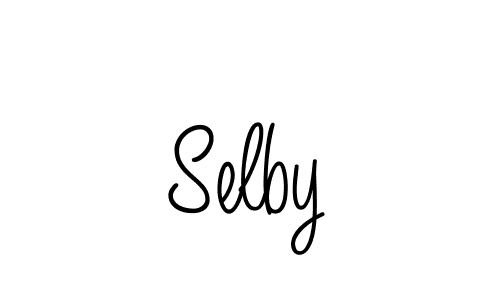 How to Draw Selby signature style? Angelique-Rose-font-FFP is a latest design signature styles for name Selby. Selby signature style 5 images and pictures png