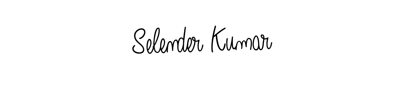 if you are searching for the best signature style for your name Selender Kumar. so please give up your signature search. here we have designed multiple signature styles  using Angelique-Rose-font-FFP. Selender Kumar signature style 5 images and pictures png