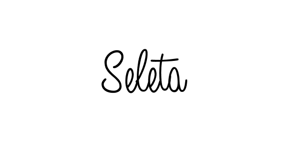 Make a beautiful signature design for name Seleta. Use this online signature maker to create a handwritten signature for free. Seleta signature style 5 images and pictures png