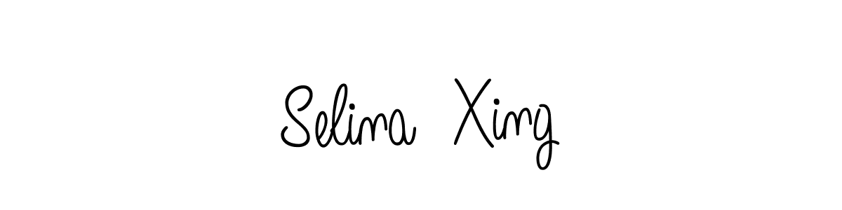 Check out images of Autograph of Selina  Xing name. Actor Selina  Xing Signature Style. Angelique-Rose-font-FFP is a professional sign style online. Selina  Xing signature style 5 images and pictures png