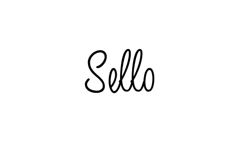 How to Draw Sello signature style? Angelique-Rose-font-FFP is a latest design signature styles for name Sello. Sello signature style 5 images and pictures png