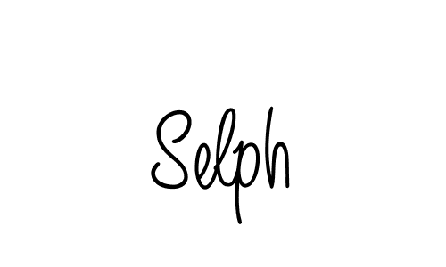 Selph stylish signature style. Best Handwritten Sign (Angelique-Rose-font-FFP) for my name. Handwritten Signature Collection Ideas for my name Selph. Selph signature style 5 images and pictures png