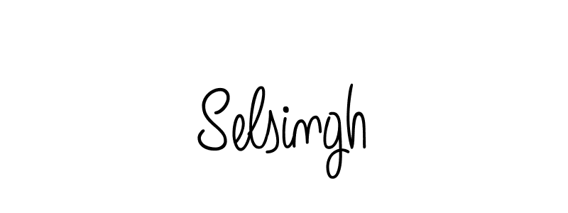 How to make Selsingh signature? Angelique-Rose-font-FFP is a professional autograph style. Create handwritten signature for Selsingh name. Selsingh signature style 5 images and pictures png