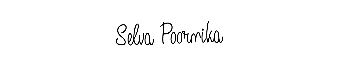 See photos of Selva Poornika official signature by Spectra . Check more albums & portfolios. Read reviews & check more about Angelique-Rose-font-FFP font. Selva Poornika signature style 5 images and pictures png