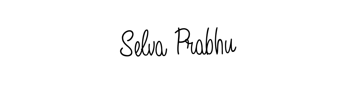 Create a beautiful signature design for name Selva Prabhu. With this signature (Angelique-Rose-font-FFP) fonts, you can make a handwritten signature for free. Selva Prabhu signature style 5 images and pictures png