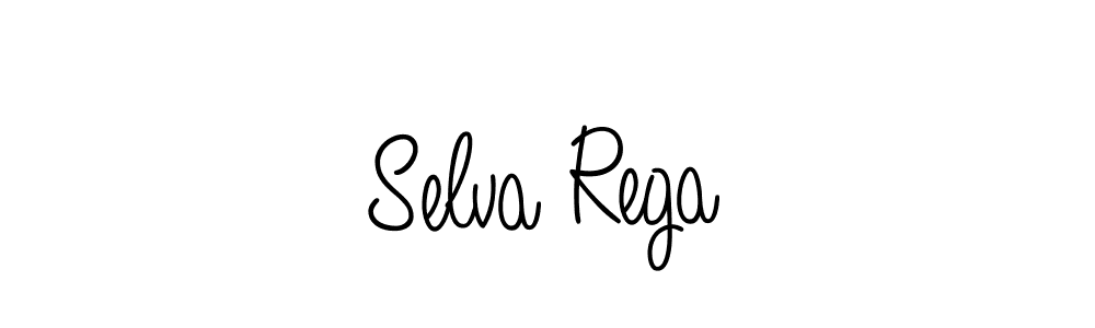 Make a beautiful signature design for name Selva Rega. With this signature (Angelique-Rose-font-FFP) style, you can create a handwritten signature for free. Selva Rega signature style 5 images and pictures png