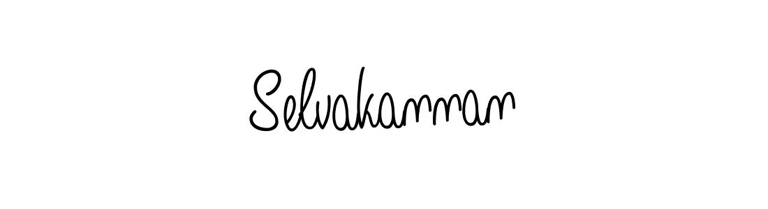 Design your own signature with our free online signature maker. With this signature software, you can create a handwritten (Angelique-Rose-font-FFP) signature for name Selvakannan. Selvakannan signature style 5 images and pictures png