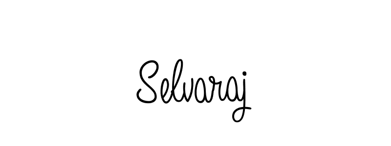Best and Professional Signature Style for Selvaraj. Angelique-Rose-font-FFP Best Signature Style Collection. Selvaraj signature style 5 images and pictures png