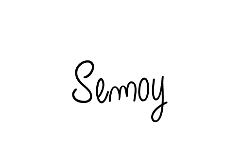 Once you've used our free online signature maker to create your best signature Angelique-Rose-font-FFP style, it's time to enjoy all of the benefits that Semoy name signing documents. Semoy signature style 5 images and pictures png
