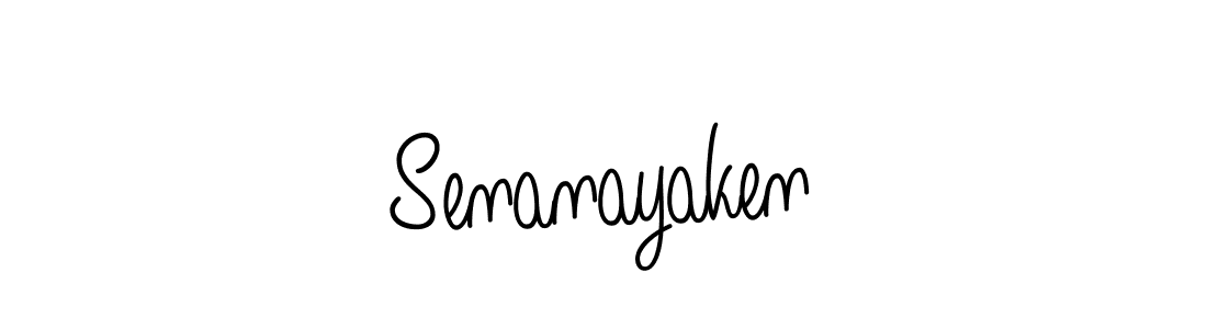 Make a beautiful signature design for name Senanayaken. Use this online signature maker to create a handwritten signature for free. Senanayaken signature style 5 images and pictures png