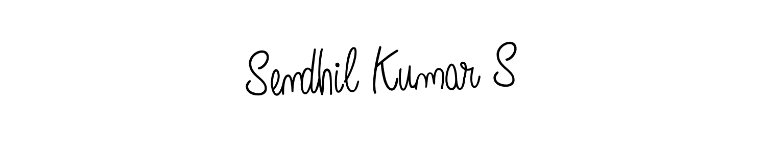 Make a beautiful signature design for name Sendhil Kumar S. Use this online signature maker to create a handwritten signature for free. Sendhil Kumar S signature style 5 images and pictures png