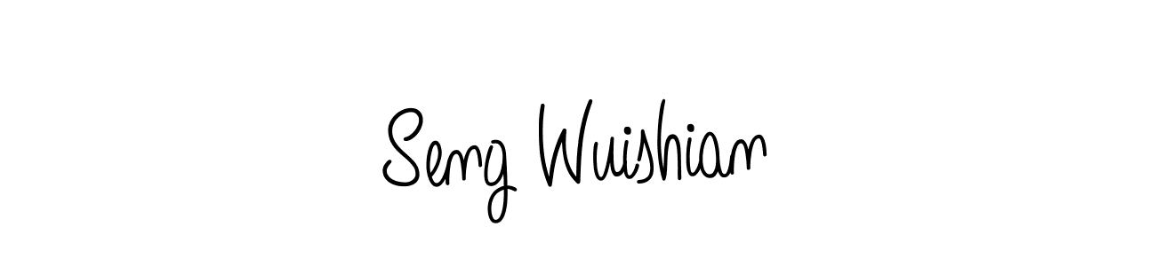 Make a beautiful signature design for name Seng Wuishian. Use this online signature maker to create a handwritten signature for free. Seng Wuishian signature style 5 images and pictures png