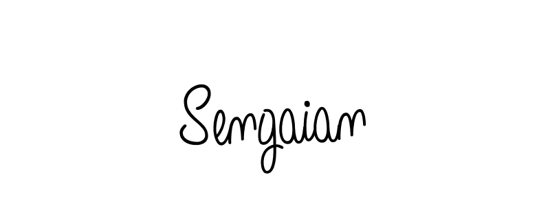 How to make Sengaian name signature. Use Angelique-Rose-font-FFP style for creating short signs online. This is the latest handwritten sign. Sengaian signature style 5 images and pictures png