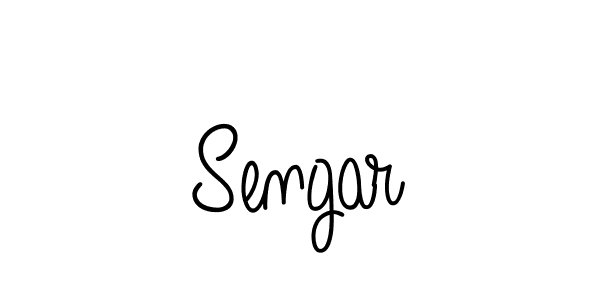Make a beautiful signature design for name Sengar. With this signature (Angelique-Rose-font-FFP) style, you can create a handwritten signature for free. Sengar signature style 5 images and pictures png