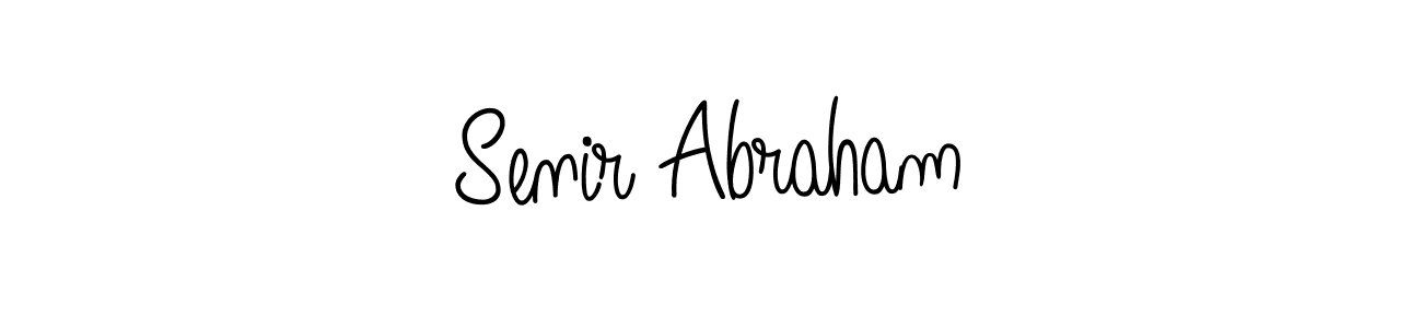 Similarly Angelique-Rose-font-FFP is the best handwritten signature design. Signature creator online .You can use it as an online autograph creator for name Senir Abraham. Senir Abraham signature style 5 images and pictures png