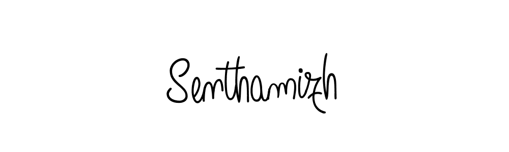 How to make Senthamizh name signature. Use Angelique-Rose-font-FFP style for creating short signs online. This is the latest handwritten sign. Senthamizh signature style 5 images and pictures png