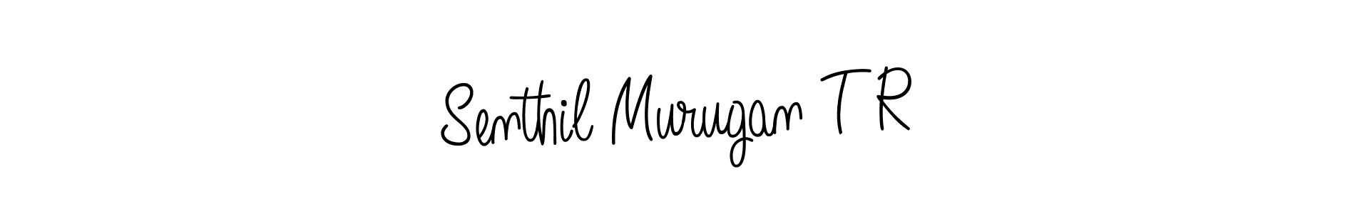 Once you've used our free online signature maker to create your best signature Angelique-Rose-font-FFP style, it's time to enjoy all of the benefits that Senthil Murugan T R name signing documents. Senthil Murugan T R signature style 5 images and pictures png