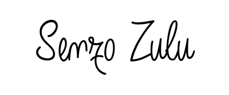 Designed for modern professionals: Senzo Zulu name signature crafted with Angelique-Rose-font-FFP script. Ready for digital PDF workflows. Senzo Zulu signature style 5 images and pictures png