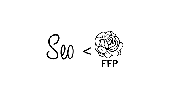 You should practise on your own different ways (Angelique-Rose-font-FFP) to write your name (Seo <3) in signature. don't let someone else do it for you. Seo <3 signature style 5 images and pictures png