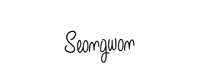 Make a short Seongwon signature style. Manage your documents anywhere anytime using Angelique-Rose-font-FFP. Create and add eSignatures, submit forms, share and send files easily. Seongwon signature style 5 images and pictures png