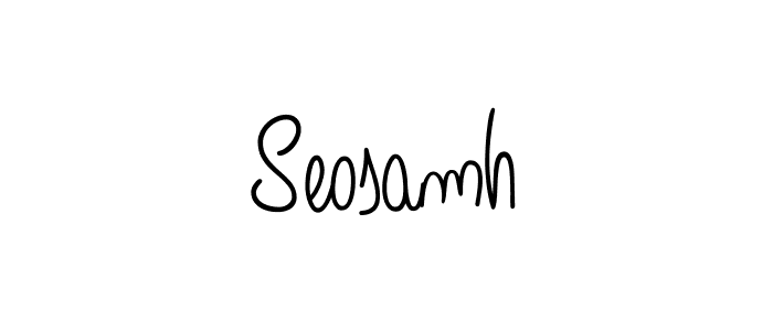 How to Draw Seosamh signature style? Angelique-Rose-font-FFP is a latest design signature styles for name Seosamh. Seosamh signature style 5 images and pictures png