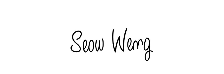 Angelique-Rose-font-FFP is a professional signature style that is perfect for those who want to add a touch of class to their signature. It is also a great choice for those who want to make their signature more unique. Get Seow Weng name to fancy signature for free. Seow Weng signature style 5 images and pictures png