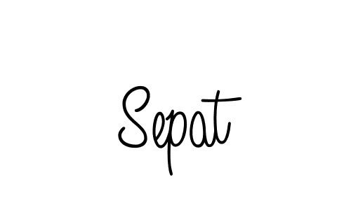 Design your own signature with our free online signature maker. With this signature software, you can create a handwritten (Angelique-Rose-font-FFP) signature for name Sepat. Sepat signature style 5 images and pictures png