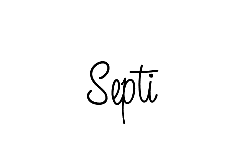 Make a short Septi signature style. Manage your documents anywhere anytime using Angelique-Rose-font-FFP. Create and add eSignatures, submit forms, share and send files easily. Septi signature style 5 images and pictures png