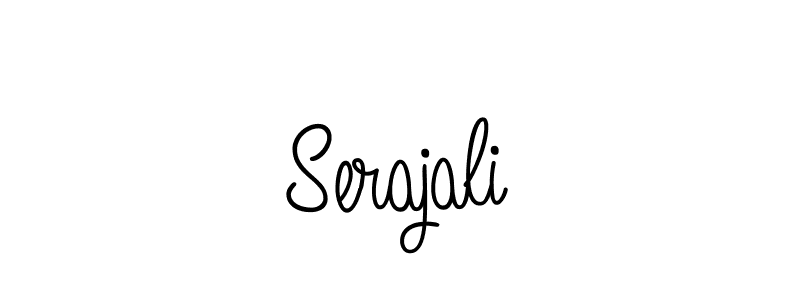 Create a beautiful signature design for name Serajali. With this signature (Angelique-Rose-font-FFP) fonts, you can make a handwritten signature for free. Serajali signature style 5 images and pictures png