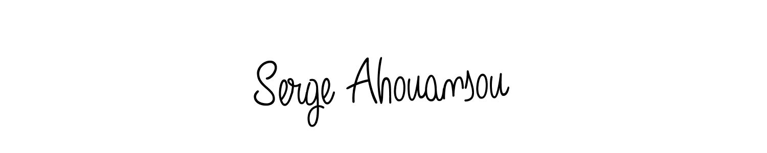 Once you've used our free online signature maker to create your best signature Angelique-Rose-font-FFP style, it's time to enjoy all of the benefits that Serge Ahouansou name signing documents. Serge Ahouansou signature style 5 images and pictures png